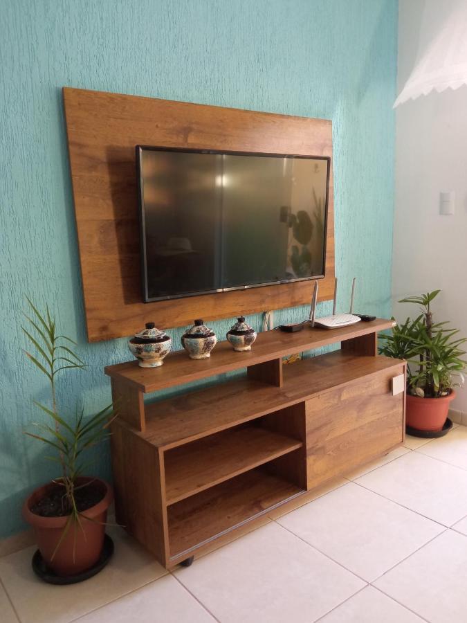Apartamento Praia Coroa Vermelha Com Churrasqueira 桑塔克鲁茨卡巴利亚 外观 照片