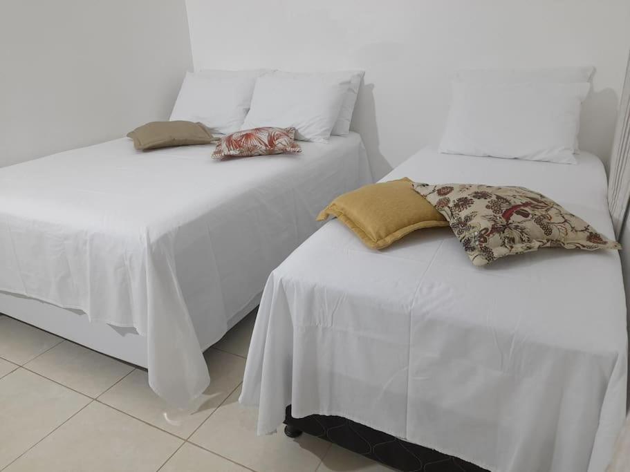 Apartamento Praia Coroa Vermelha Com Churrasqueira 桑塔克鲁茨卡巴利亚 外观 照片