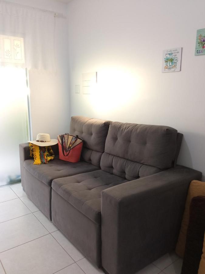 Apartamento Praia Coroa Vermelha Com Churrasqueira 桑塔克鲁茨卡巴利亚 外观 照片