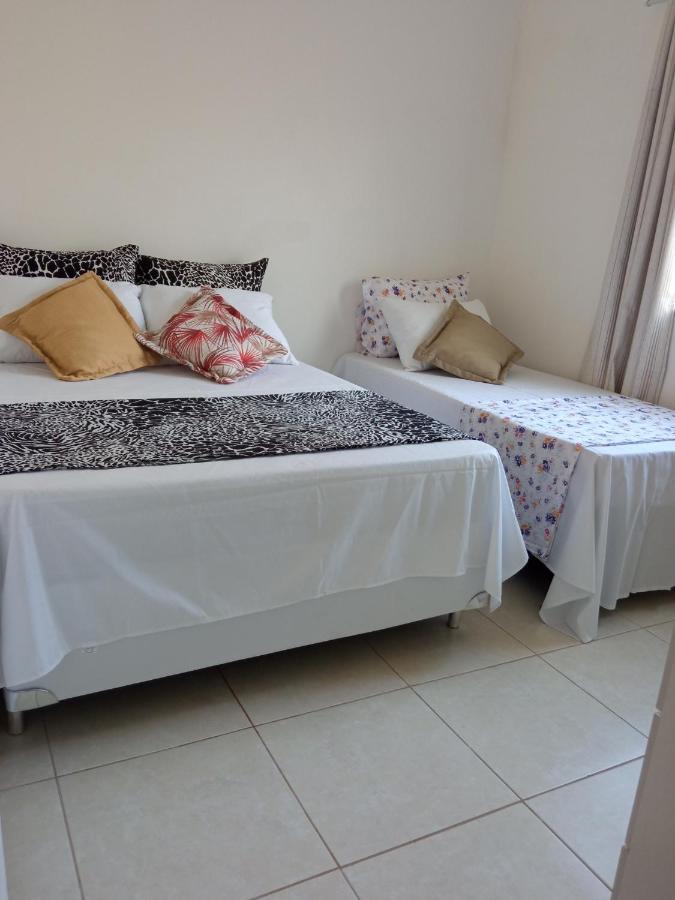 Apartamento Praia Coroa Vermelha Com Churrasqueira 桑塔克鲁茨卡巴利亚 外观 照片