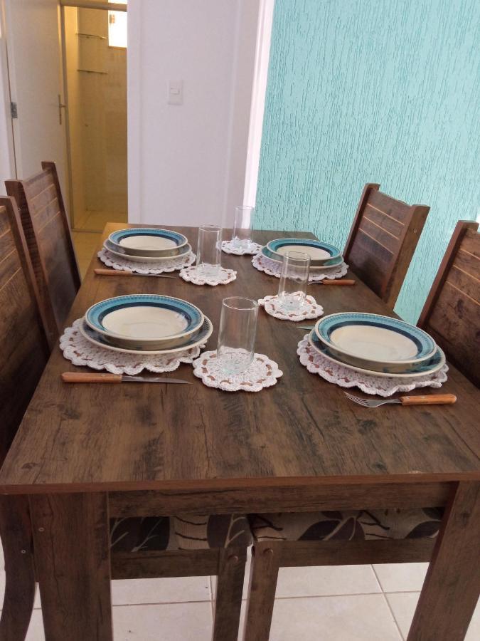 Apartamento Praia Coroa Vermelha Com Churrasqueira 桑塔克鲁茨卡巴利亚 外观 照片